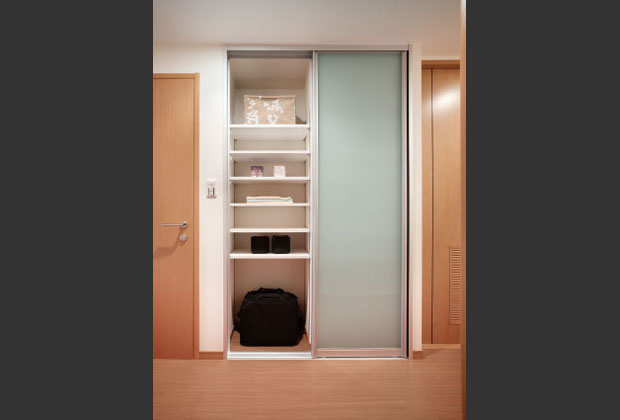 大容量の収納もしっかり配置