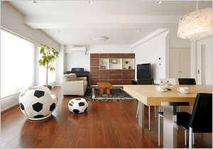 リフォーム事例詳細：間取り変更で明るいLDKと愛犬も快適なサンルームを実現