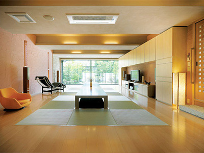 ガレージをリフォーム【和風なパーティールーム】