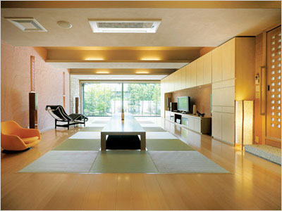 ガレージをリフォーム【和風なパーティールーム】