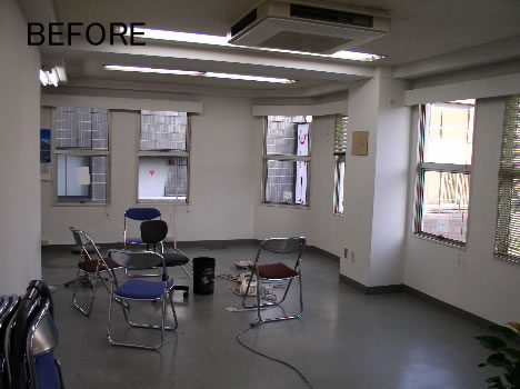 BEFORE（フロア）