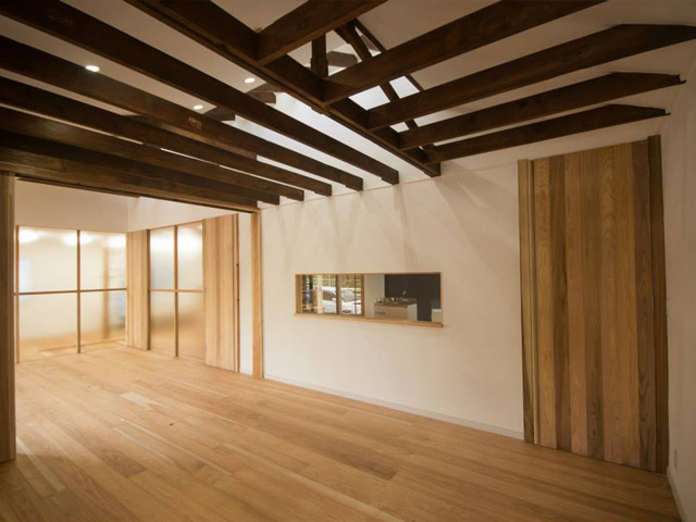 会議スペースからギャラリー