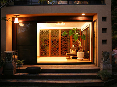 ミニマムモダンを追求したセカンドリビングのある家へリフォーム