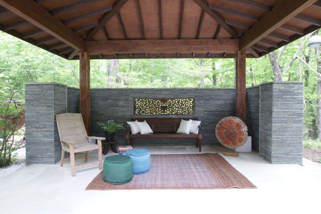 くつろぎのテラス