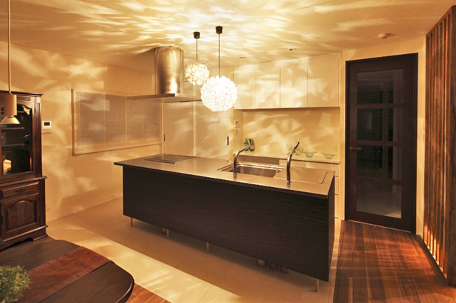 オリジナルのシステムキッチン