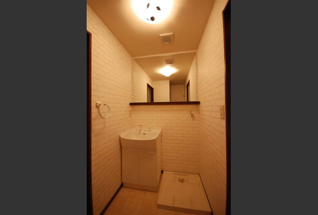 脱衣室までトータルコーディネート