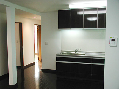 四谷のリノベーションアパートメント