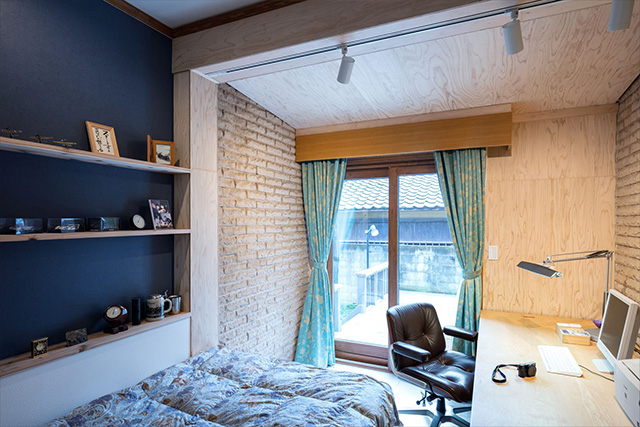 趣味のコレクションを置く事が出来る飾り棚