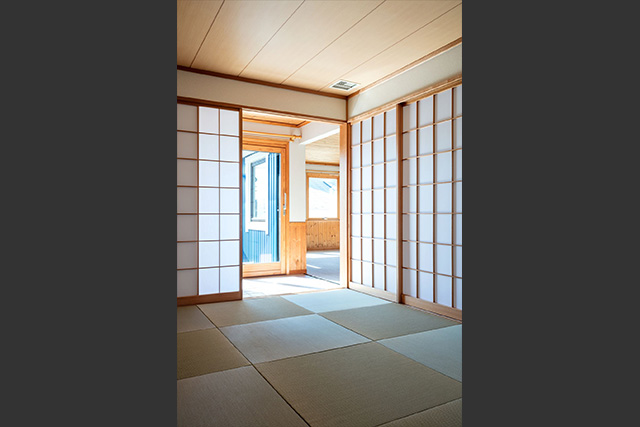 ＬＤＫに隣接している和室