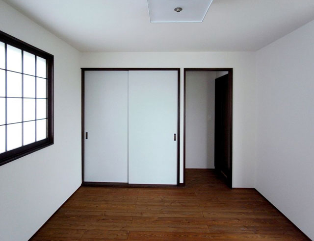 かつての和室は和のテイストを残して生まれ変わった