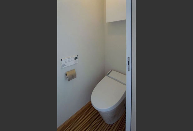 2階トイレ 位置の調整が行われ新規設けられた