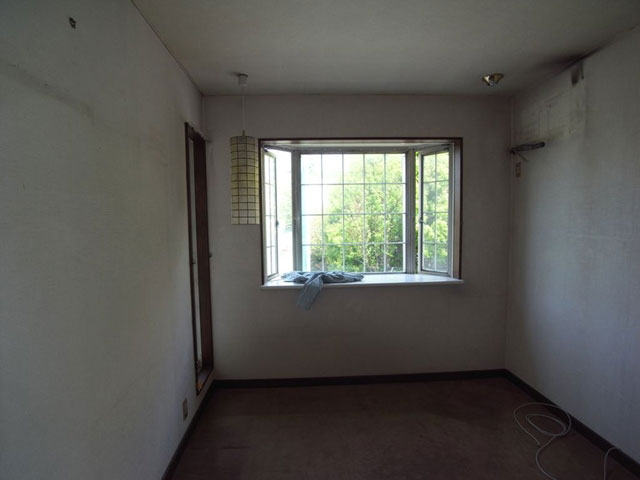 BEFORE  1Ｆ寝室（ダイニングにリノベーションされた）