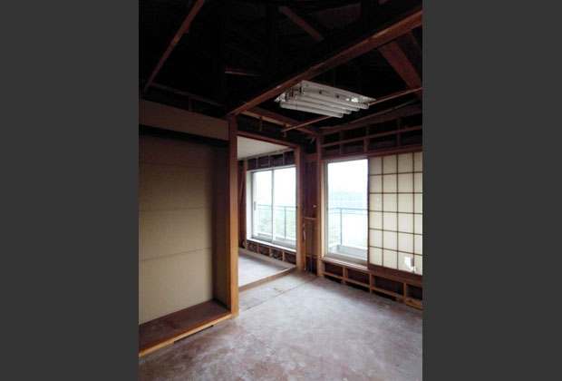 2階和室まわり解体状況