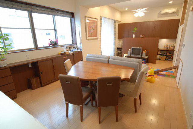 とても広々としているリビング