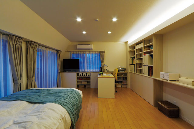 3階は読書好きな奥様の趣味室。