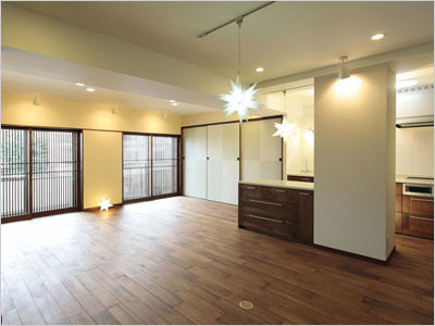 リフォーム事例詳細：減築で一人暮らしを楽しむフルリフォーム