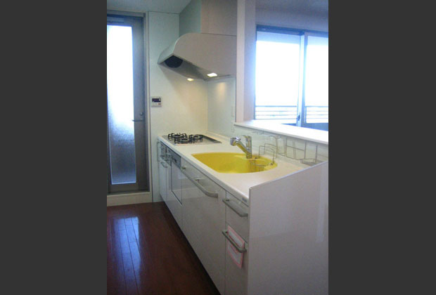 奥様が選んだ新しいキッチン