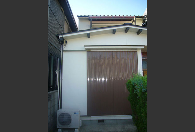 外壁も清潔感が出る白。第一印象はグッド