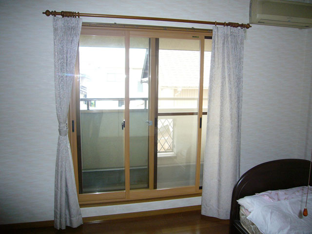 寝室も内窓で快適に