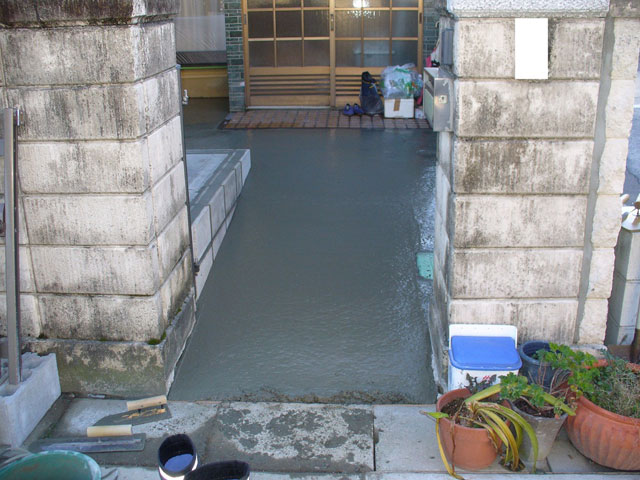 家の外もバリアフリー