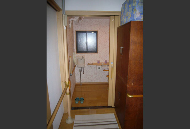 トイレまで段差なし