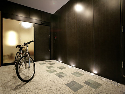 茶室のある5階建ビルのリノベーション