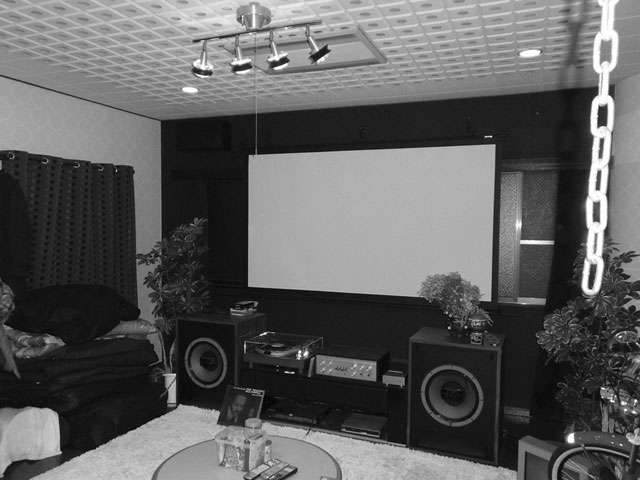 リフォーム前　ホームシアタースペース
