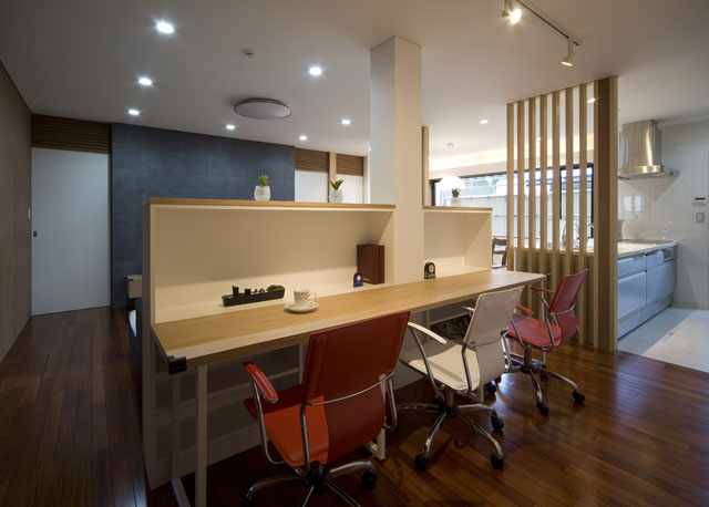 家族の繋がりを感じる動線の工夫