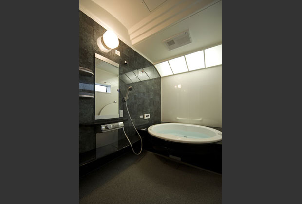 ご主人がこだわった、1.5坪のジャグジータイプのお風呂