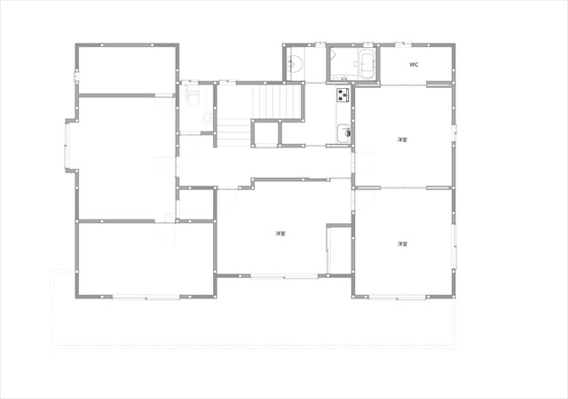 間取り図：リフォーム前