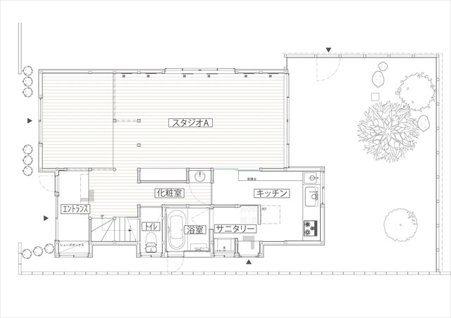 間取り図：リフォーム後