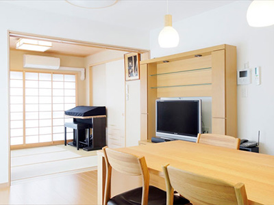 記憶を残す2世帯リフォーム　親子のほどよい距離感を