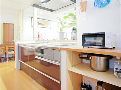 記憶を残す2世帯リフォーム　親子のほどよい距離感を