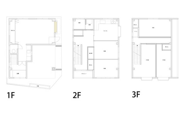 間取り図：リフォーム前
