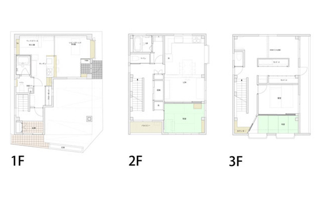 間取り図：リフォーム後