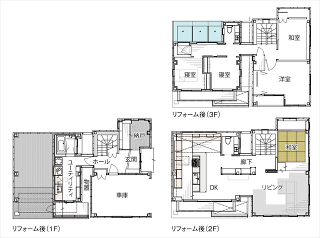 間取り図:リフォーム後 間取り図:リフォーム後