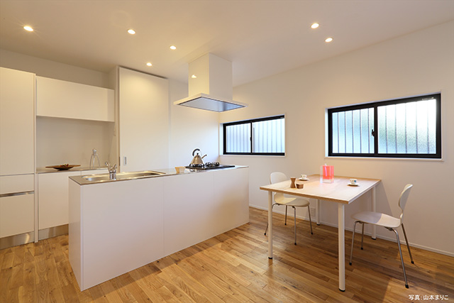 明るく開放的なLDK