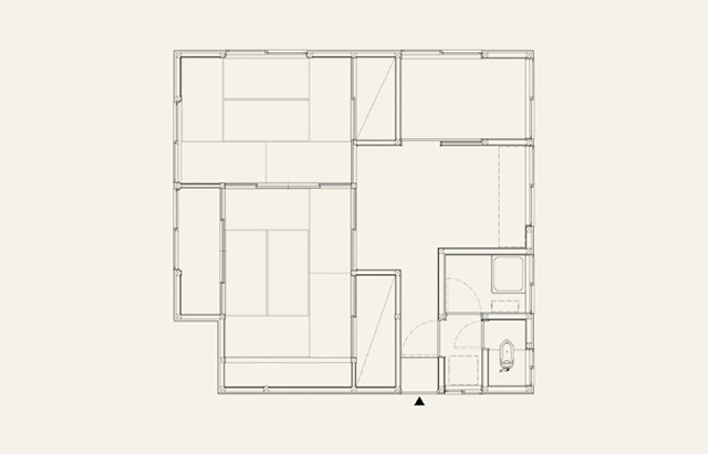 間取図：リフォーム前