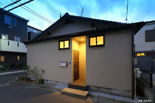 温かさを感じさせる趣のある佇まいとなりました。