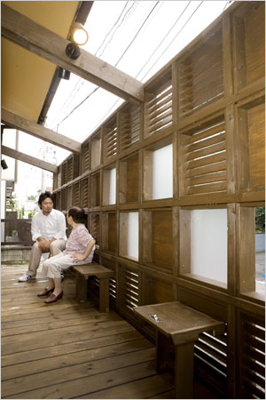 リフォーム事例詳細：多機能格子のある家へ