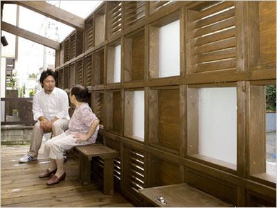 多機能格子のある家へ