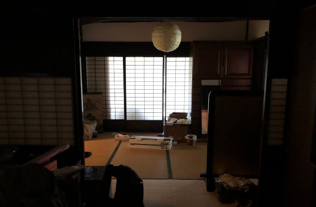 【Before】光の入らない広い１階