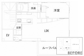 間取り変更リノベーション