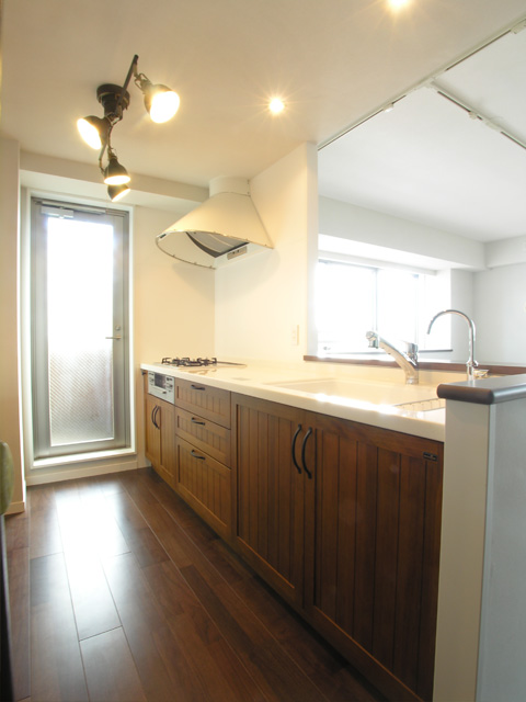 大好きなアンティーク扉のある家