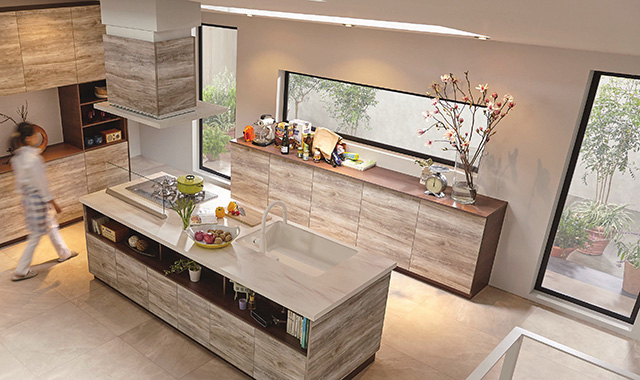 クリナップ株式会社　システムキッチン　ステディア