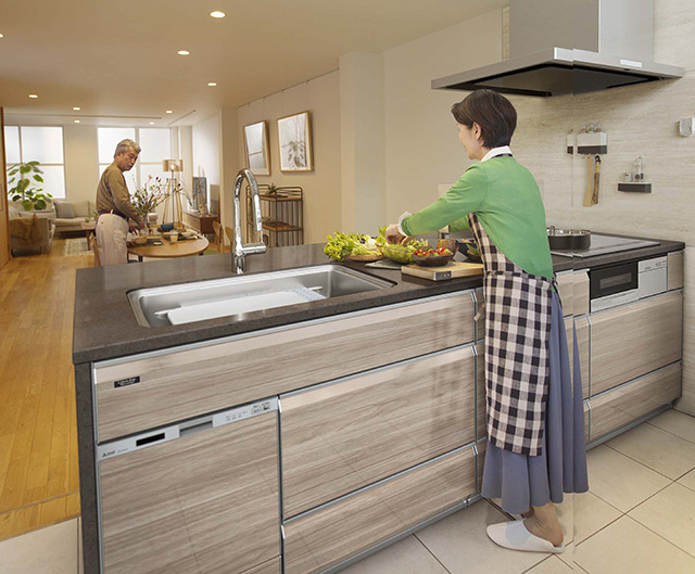 タカラスタンダード株式会社　ホーロー製システムキッチン レミュー